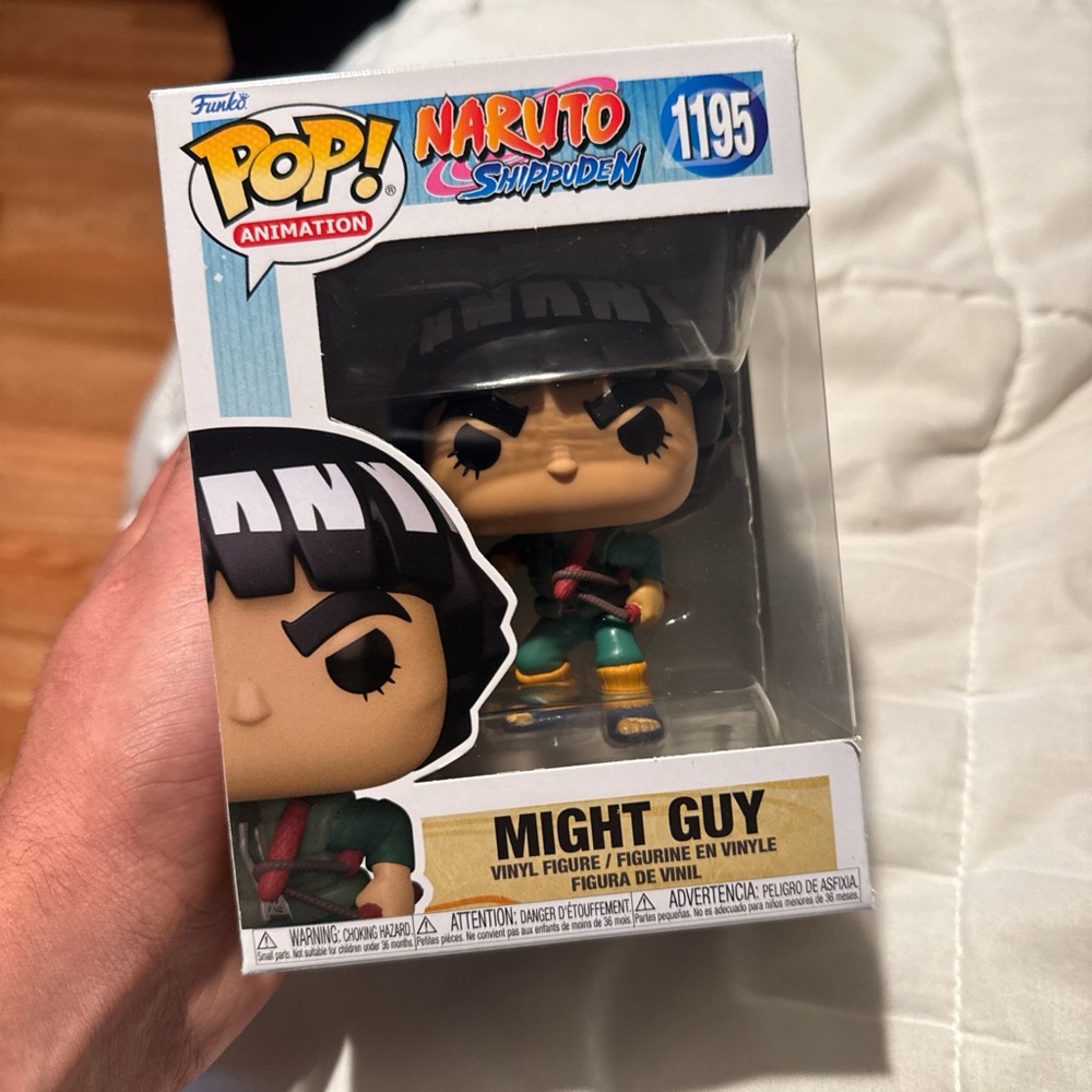 Funko Might Guy Vinyl Figure with Green and Black Outfit